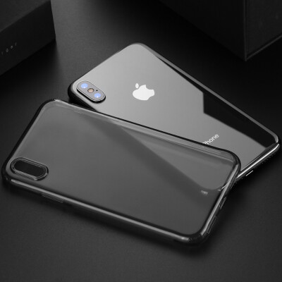 

Feichuang Apple iphone X10 Cover Apple Phone Cover Slim Soft Set Black