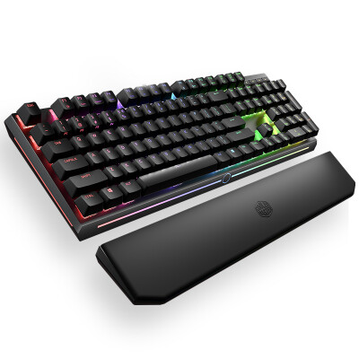 

CoolerMaster MK750 RGB Symphony Mechanical Keyboard Green Axis Cherry Axis CNC TopFull Key No RushJereh Eat Chicken Keyboard