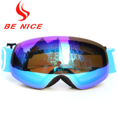 

Be Nice Brand Outdoor для детей с лыжными очками со съемным двойным слоем с противоскользящим двойным объективом Лыжи для лыж и сноубордов Snow-4700