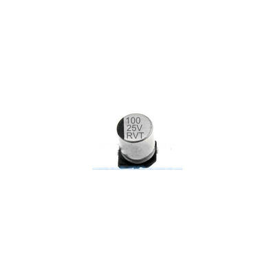 

50PCS SMD aluminum electrolytic capacitors 35V 100UF size 6 7MM 67mm 6x7MM