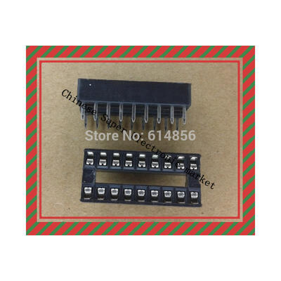 

52pcs 18 pin DIP IC Sockets Adaptor Solder Type Socket