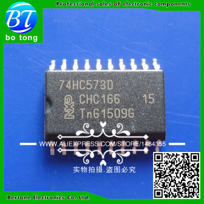 

Free shipping 100pcs SMD logic ics 74HC573D 74HC573 SN74HC573D SOP20 new original