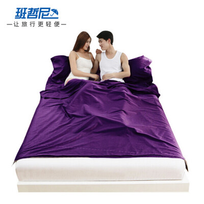 

Banjini folding dirty sleeping bag adult travel outdoor travel must-have portable hotel hotel across dirty sheets with breathable zipper opening double camel