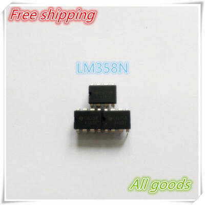 

Free Shipping 10pcs LM358 LM358N LM358P DIP8 integrated circuits