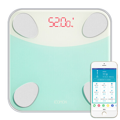 

ICOMON i9 Smart Bluetooth Body Fat Scale BlueWhite
