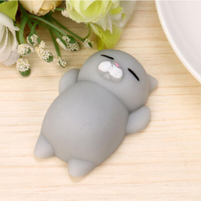 

The seal king Junzi squeezes the music solid vent toy tpr soft rubber animal