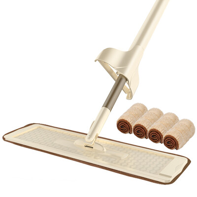

Jingdong SupermarketArts posture Rotary mop Free hand-washing mop mop bucket Mop Pressing Self-rejection Water cleaning tool Total 4 Mop head YZ-A110