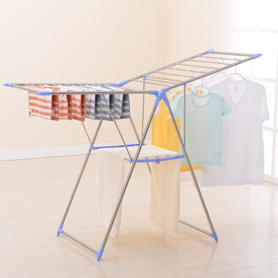 

Increasingly new drying rack stainless steel floor balcony folding drying rack RYX-02-021