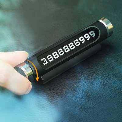 

PZOZ DIY Автомобильная стоянка Телефонная доска Универсальная подставка Переместить номер Вызов Временный парковочный номер Пластина Держатель Панельный кронште