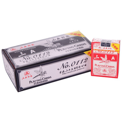

3A Dragonfly Poker 0112 Club Black Core Paper Poker 10 packs