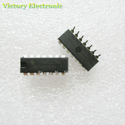 

10PCS/Lot Brand New 74HC164 SN74HC164N 74HC164N DIP-14 Counter Shift Registers 8-Bit Parallel-Load Wholesale Electronic