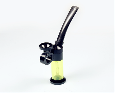 

Qian Xu lights pipe Jamaica weed tobacco pipe gift detector weed grinder bacon hookah length 64MM colored aluminum pagoda pipe