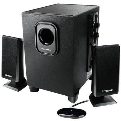 

Transwin T-200N Bluetooth Аудио сабвуфер Компьютерный ноутбук Динамик Bluetooth Мультимедиа Desktop 2.1 Деревянный динамик Черный Bluetooth Edition