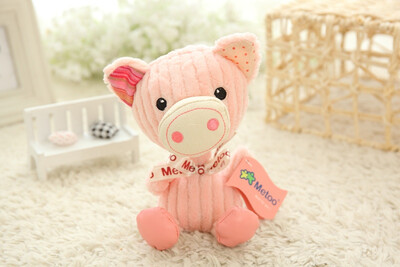 

Baby Stuffed Animal Toys Plush Dog Piggy Mouse Rabbit Animal Dolls Kids Playmate Toys Children Chinese Zodiac