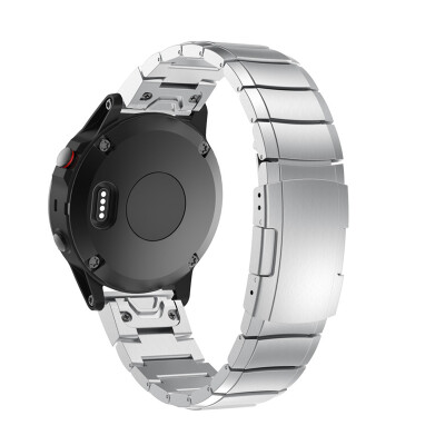 

Garmin Fenix 5X Band Metal Easy Fit 26 мм Ширина ленты из нержавеющей стали для Garmin Fenix 5X / Fenix 3 / Fenix 3 HR