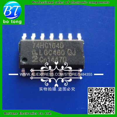 

Free shipping 200pcs SMD logic ics 74HC164 74HC164D SN74HC164D SOP-14