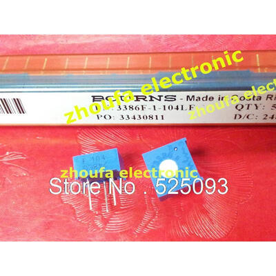 

100pcs/lot 3386F-1-104LF 3386F-1-104
