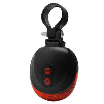 

FTW велосипед Хвост света 5 LED +2 Лазерный велоспорт Предупреждение о безопасности Велосипед Задняя лампа Велосипед Лазерный хвос