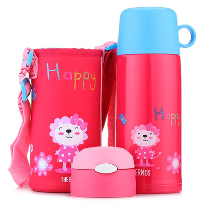 

Enchanter THERMOS Children&39s Thermos Straw Cup Drinking cup Baby Learning Cup Portable Leakproof Stainless steel Cup Kettle Dual Cup FFG-603L PK