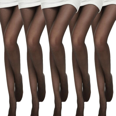 

[Jingdong Supermarket] Antarctic stockings 15D women's ultra-thin stockings sexy sexy women's pantyhose exposed toe stockings pantyhose color 5 double