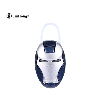 

Superman Stereo Music Earphone NEW Iron Man Bluetooth Wireless headphone Car Hands-free With Mic Cool Design For iOS Android