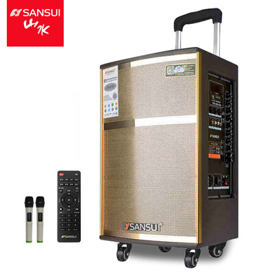 

Shanshui (SANSUI) SG2-08 квадратный танец аудио Bluetooth динамик открытый портативный аудио высокой мощности беспроводной микрофонный усилитель