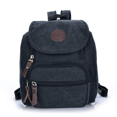 

New women canvas bag backpack small laides shoulder bag school bags for teenagers girls vinage backpack mochila feminina