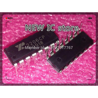 

Free shipping 1pcs/lot XR2206 XR2206CP DIP-16 100% new Best quality