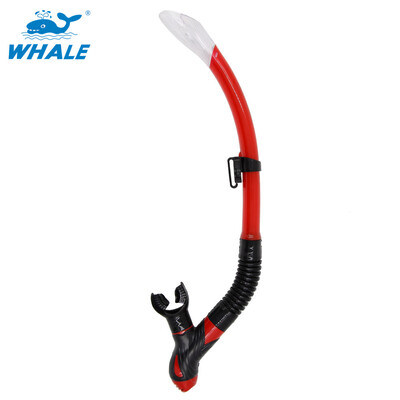 

Whale Brand professional scuba diving equipment breathing tube with 6 colors snorkel with