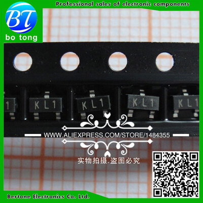 

Free shipping 100PCSLOT BAT54LT1G BAT54 Marking code KL1 SOT-23