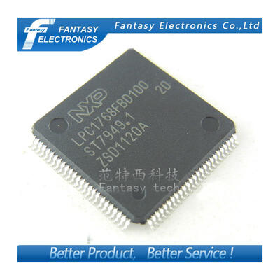 

5PCS LPC1768FBD100 LQFP100 LPC1768FBD QFP LPC1768 32-bit ARM Cortex-M3 microcontroller new and original IC free shipping