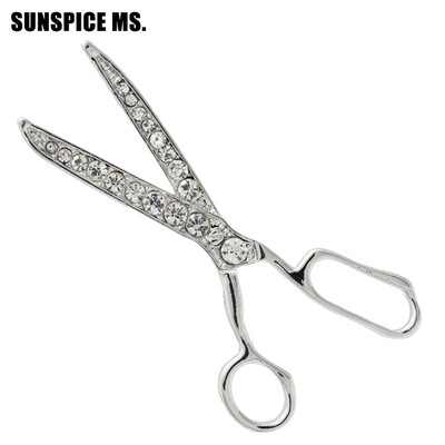 

Tool Jewelry Big Scissors Brooch For Personality Women Broches Collar Accessoris Hijab Pins For Esmalte De Unhas Relogio Vaz