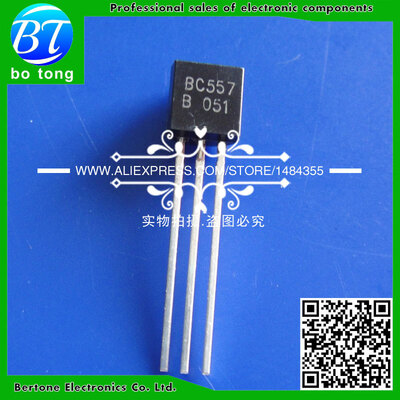 

Free shipping 1000pcs/lot BC557B BC557 TO92 Best quality