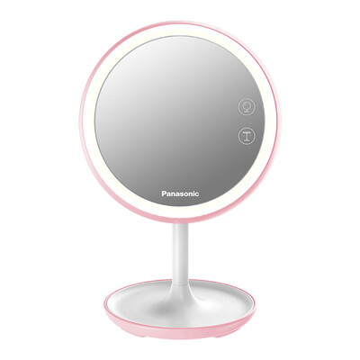 

Panasonic макияж зеркало настольная лампа декоративная лампа перезаряжаемая портативная творческая подарочная настольная лампа HHLT0625 светло-розовый