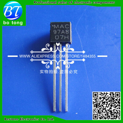 

100Pcs/Lot Triode( MAC97A8 97A8+MAC97A6 97A6 )Each 50pcs TO-92 Transistor