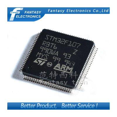 

2PCS STM32F107RBT6 QFP64 STM32F107 QFP ARM new&original IC free shipping
