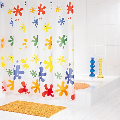 

Jingdong Supermarket] Germany Reid RIDDER color starfish series EVA waterproof mold Moisturizing curtain 180x200cm 33820 send bath curtain ring