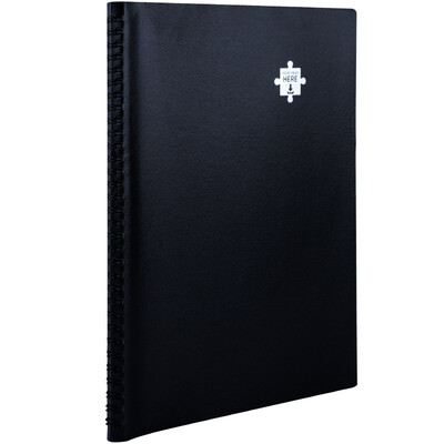 

Guang Guang GuangBo 84 A4 business leather surface note notebook sub-coil of this notebook Ya-black FB60503