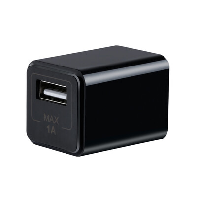 

Bonks Mobile Tablet Charger Charger Mobile Power ChargerUSB Power AdapterSingle Charge Plug Foldable Black