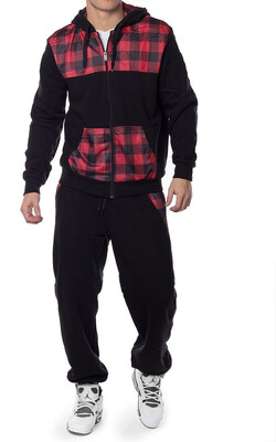 

New mens fashion hoody suit set