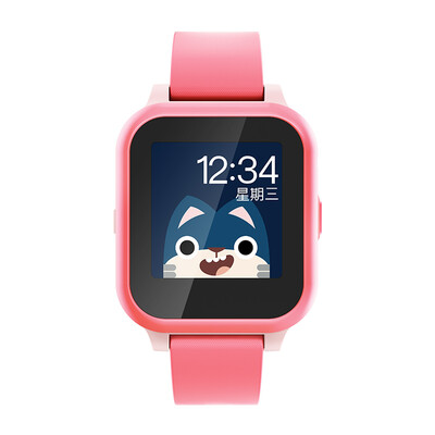 

Sogou candy cat teemo children&39s smart phone watch E2 GPS positioning anti-lost anti-Watercolor screen student positioning mobile pink