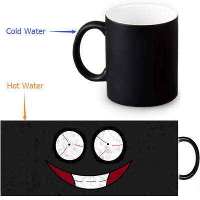 

Jeff The Killer Morphing Mug Color Change Tea Cup Волшебная молочная кружка для кофе