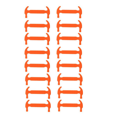 

UP 1 set 16 Roots Lazy Shoelaces Laces Shoelace Buckle Flat Square Head Bracelet Canvas Leisure Sports Shoes Silicone Elastic
