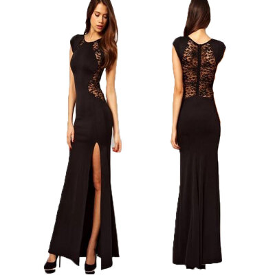 

Lovaru ™summer style 2015 new women dress Dress behind open fork dress lace dress sexy night gown