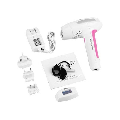 

Dual Voltage 100V-240V Home Pulsed Light Laser Epilator Shaving Permanent Hair Removal With Spare Flash Cartridge