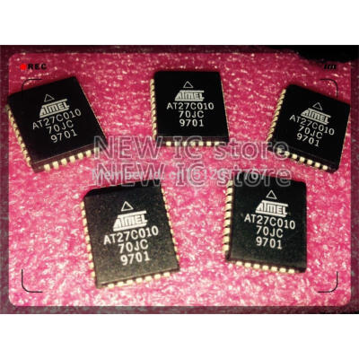 

Free shipping AT27C010-70JC 27C010 AT27C010 PLCC32 100% NEW ORIGINAL 50PCS/LOT OTP 100% NEW