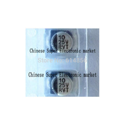 

20PCS 25V 10UF SMD 4x5.4mm chip Aluminum Electrolytic Capacitor