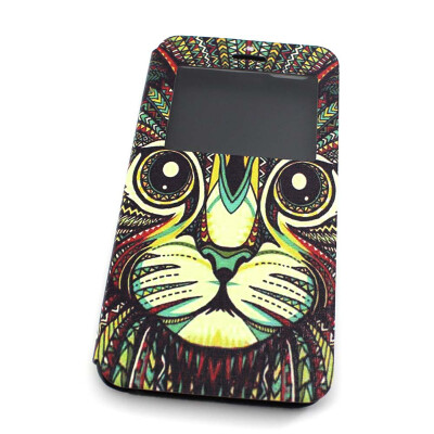 

Mulit-Pattern Matte Flip Skin Case Protective Shell Cover For iPhone 6 Plus 5.5" - Cat