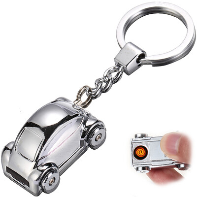

Authentic zobo car key ring USB charging cigarette lighter mini car model key ring car ornaments birthday gift ZB-583 black