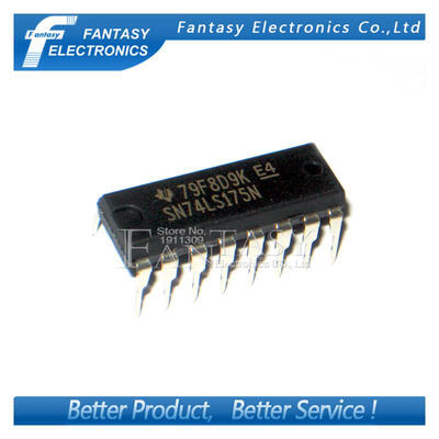 

5PCS SN74LS175N DIP16 SN74LS175 DIP 74LS175 74LS175N new&original IC free shipping